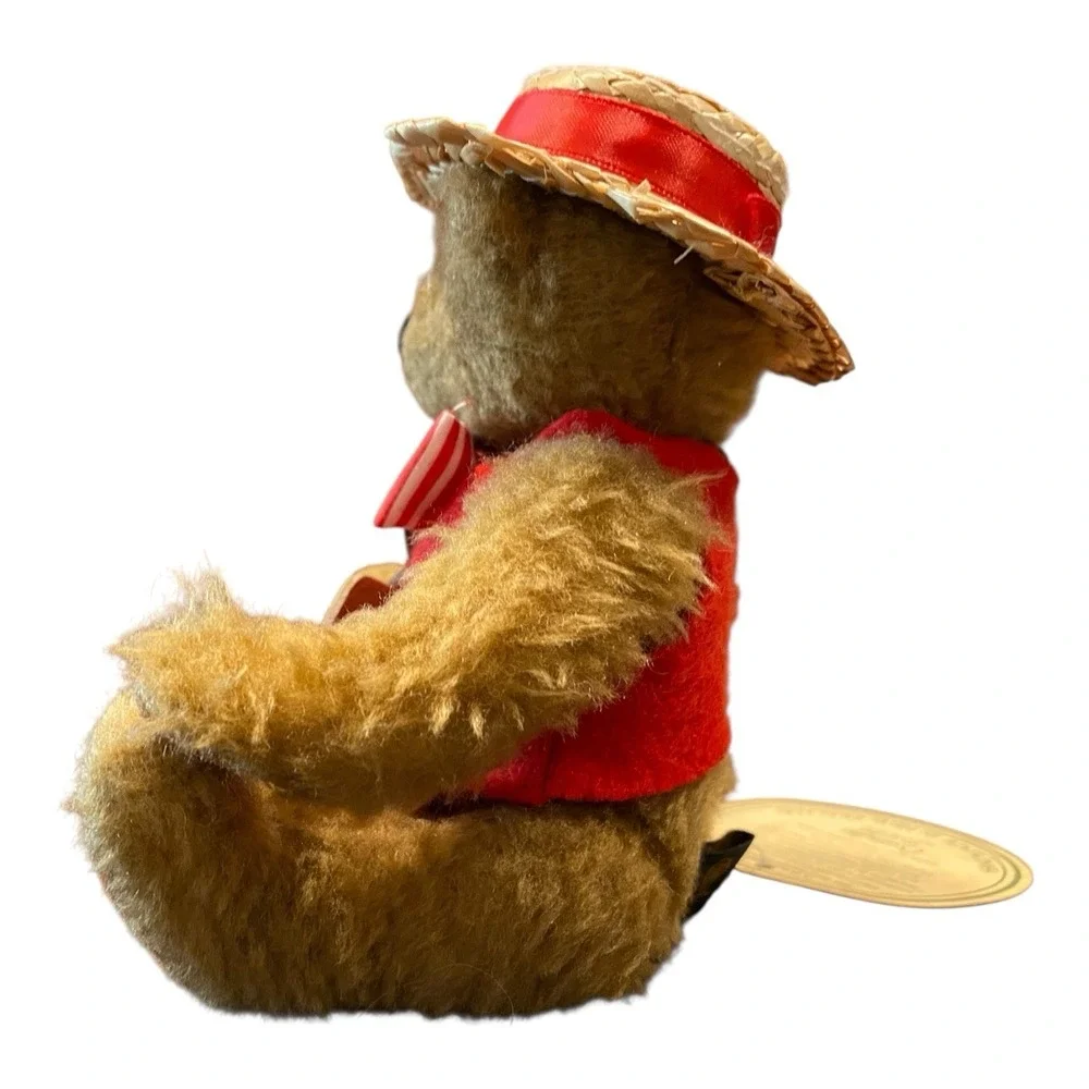 Vintage 90s Robin Rive Eb Teddy Bear Countrylife New Zealand Handmade w/ Tags 6